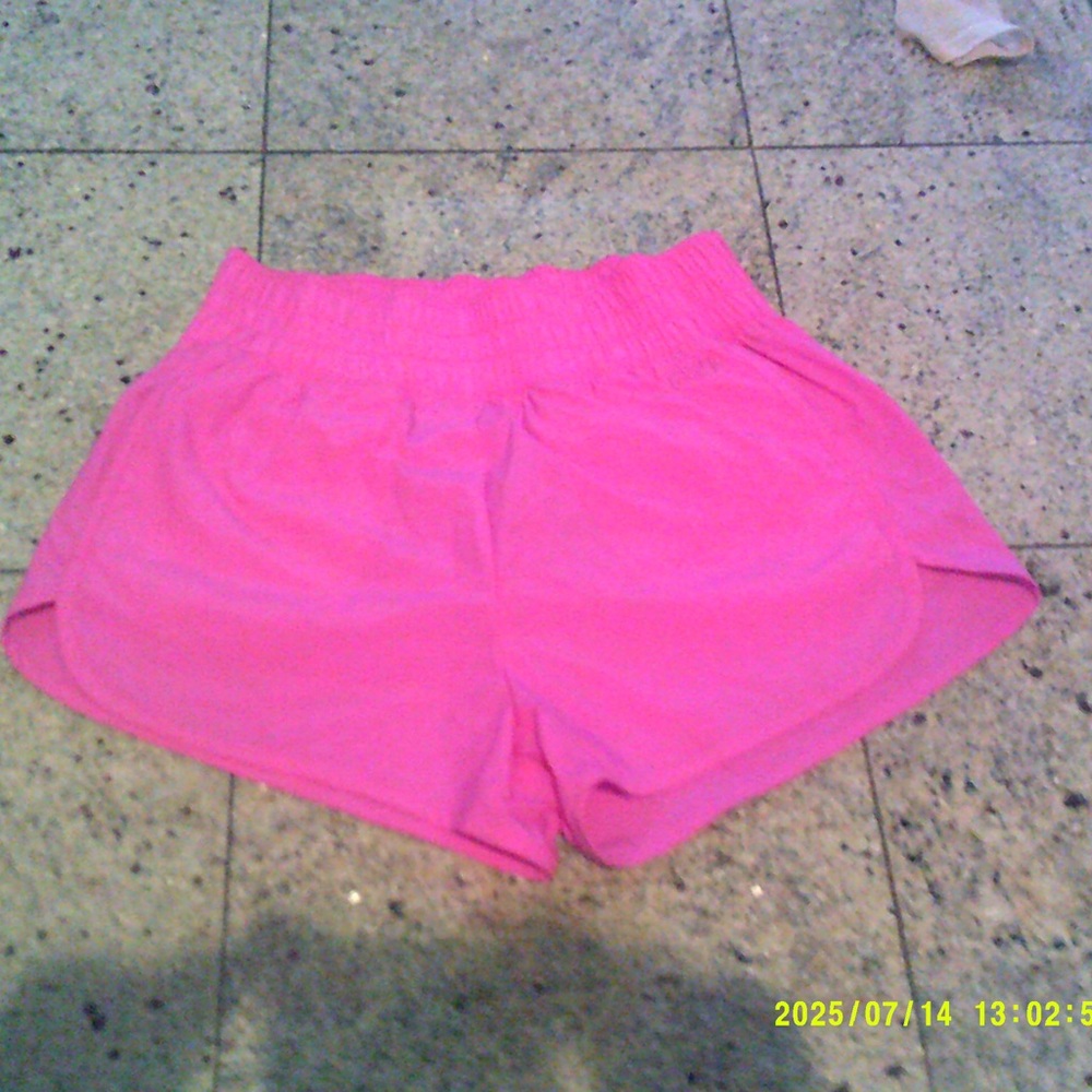 Active USA Vibrant Pink Athletic Shorts